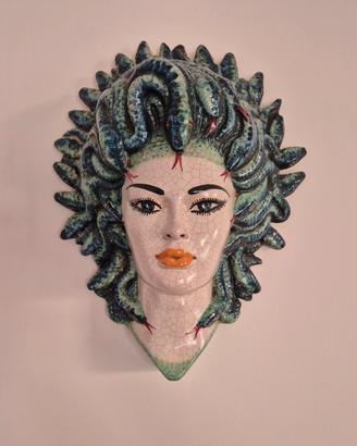 ceramica testa di Medusa 