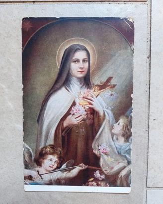 Cartolina del 1930 Santa Teresa di Lisieux 