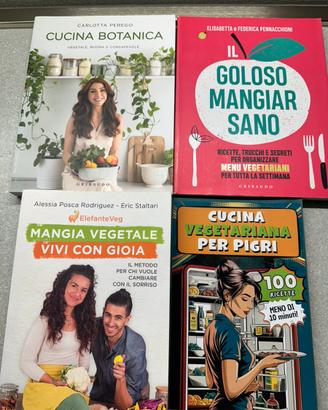 Libri cucina vegetariana vegana