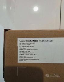Galaxy Book4 IMBALLATO!!!! nuovo (computer)