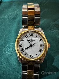 Orologio Baume&Mercier acciao oro corona  750