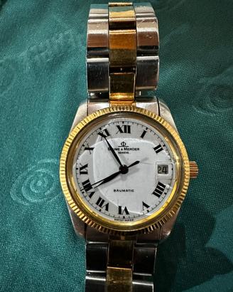 Orologio Baume&Mercier acciao oro corona  750