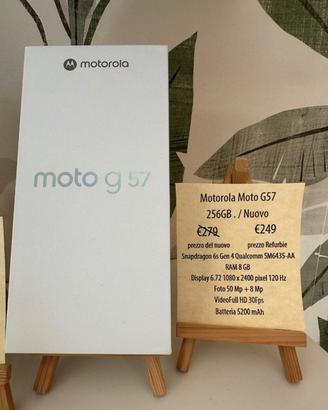 Motorola Moto G57 - 256GB NUOVO