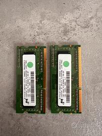 Ram ddr 3 da 1 GB per mac