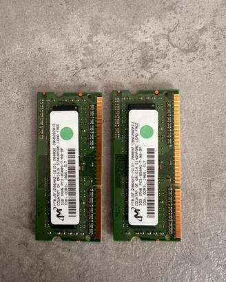 Ram ddr 3 da 1 GB per mac