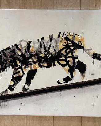 Quadro stile banksy