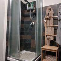 BOX DOCCIA 80 X 80 H 195 CM VETRO TRASPARENTE 6 MM