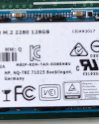 SSD X400 M.2 2280 128GB SanDisk HP DISCO SOLID