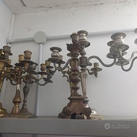 n10 candelieri  ottone 