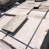 Basolati in pietra di recupero selezionata