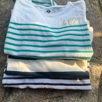 3 magliette righe bambino Zeta