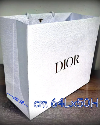 Dior maxi shopper cm64x50x18h Busta/Borsa di carta