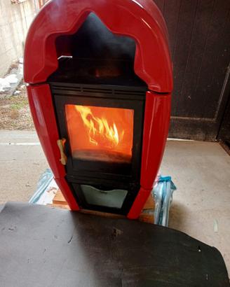 STUFA LEGNA PIAZZETTA SUPERIOR -stupenda- 8 KW