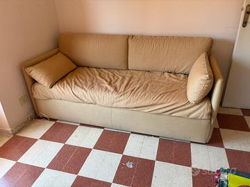 Divano Letto foderato