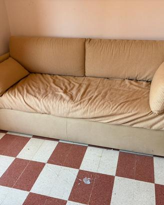 Divano Letto foderato
