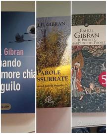 SET 3 LIBRI . KHALIL GIBRAN 