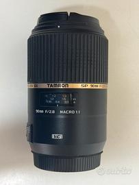 Tamron SP 90mm f/2.8 Macro 1:1 per CANON EF