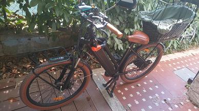 Bicicletta elettrica completa di tutti gli accesso