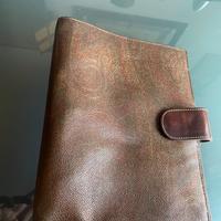 Copri agenda etro vera pelle
