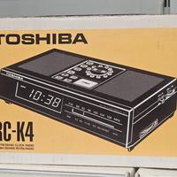 Radiosveglia Toshiba RC-K4 AM/FM vintage 