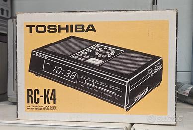 Radiosveglia Toshiba RC-K4 AM/FM vintage 