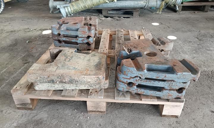 zavorre e porta zavorre Fiat-Case-Landini-New Holl