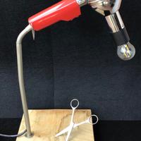 Lampaphon da scrivania fatta a mano