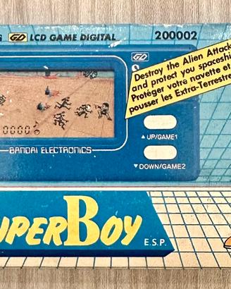 Bandai SuperBoy Gioco LCD Vintage 1983
