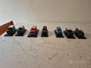 LAND ROVER e  MITSUBISHI PAJERO SCALA 1/43