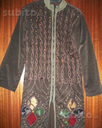 Cappotto El Gringo con paillettes, tg 43