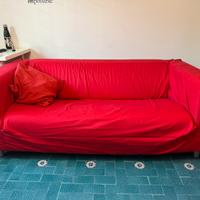 Divano Rifoderato Rosso