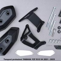 Tamponi protezioni YAMAHA YZF R15 V4 2021 - 2023