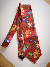 Yves Saint Laurent cravatta 100% seta