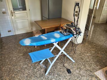 🧺 Ferro da Stiro Professionale con Caldaia e Asse