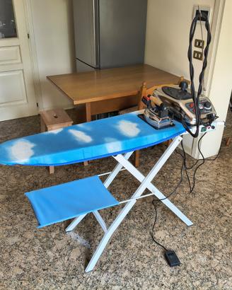 🧺 Ferro da Stiro Professionale con Caldaia e Asse