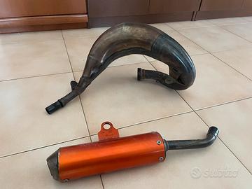 Scarico HGS COMPLETO x KTM, Husqvarna, gas gas