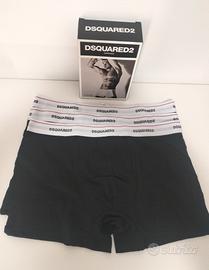 Boxer DSQUARED2 Nero (3 Pezzi) taglia S