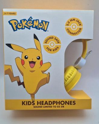 Cuffie Pokemon Pikachu 