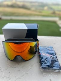 Maschera da sci/snowboard redbull lente magnetica