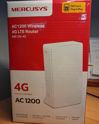 Router Mercusys con sim