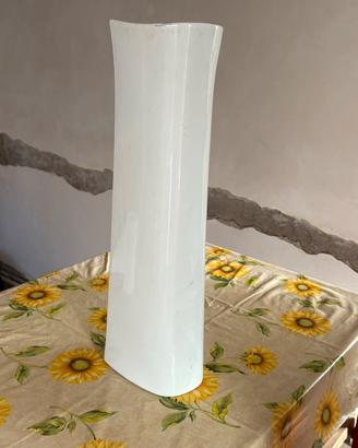 Colonna per lavabo in ceramica bianca - H71cm