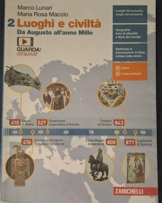 Libro ISBN 9788808977489,  LUOGHI E CIVILTA' 2