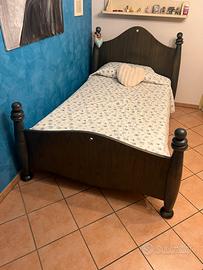 Letto in Legno massello + Materasso