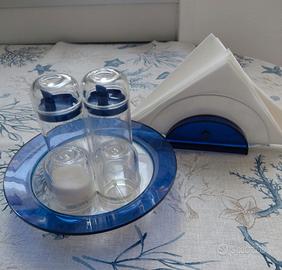 set  salw,pepe,olio aceto + portatovaglioli