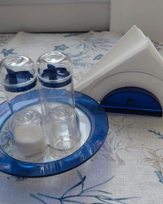 set  salw,pepe,olio aceto + portatovaglioli