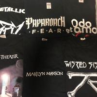 T-shirt varie musica band metal rock