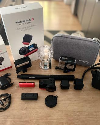 Insta360 One r  1-inch +360 + scafandri
