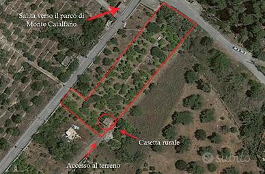 Terreno con casa rurale, in contrada Parisi Ter/37