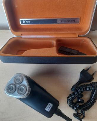 Rasoio elettrico vintage philips de luxe anni 70