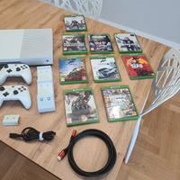 xbox one s + 2 controller + 9 giochi